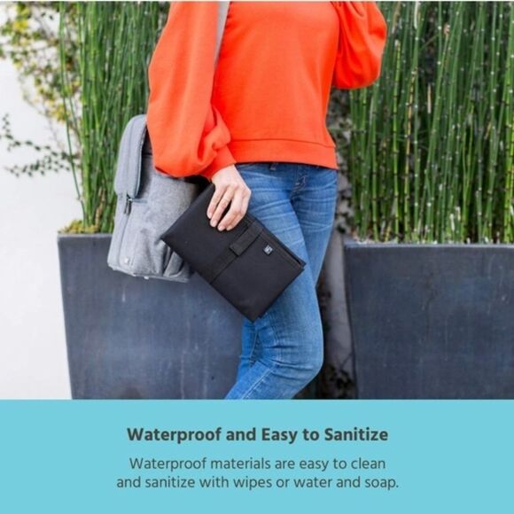 J.L. Childress Full Body Portable Baby Changing Pad, Fully Padded - Picture 4 of 12